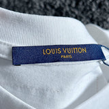 Back view of Louis Vuitton cotton t-shirt with relaxed-fit cut