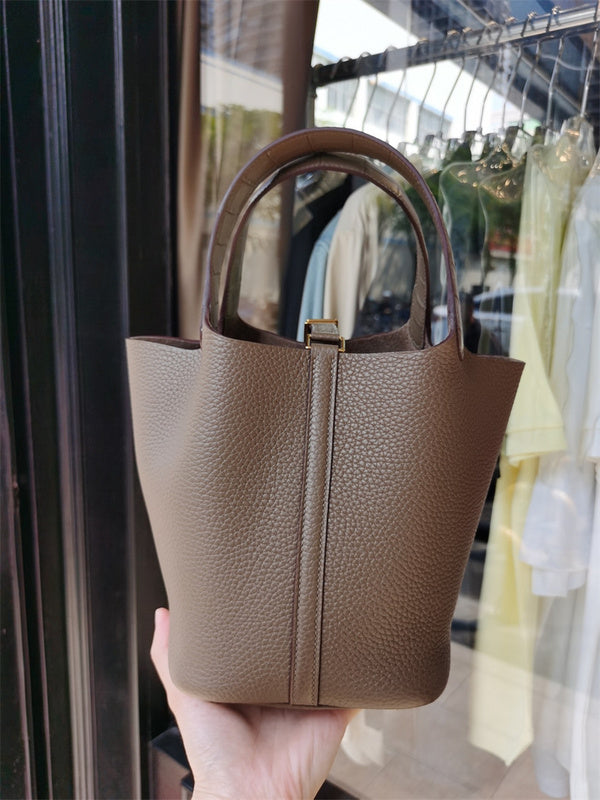 Interior view of elegant premium bag