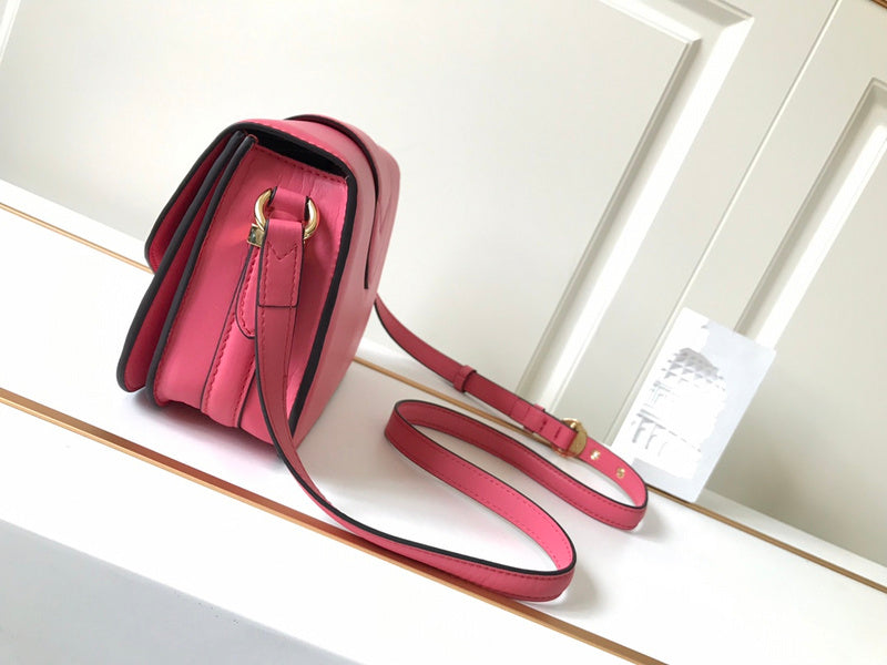 Styled lifestyle shot of modern statement women's handbag – women's statement bag