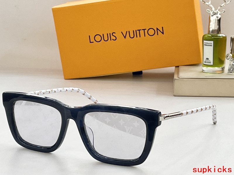 Angled view of Louis Vuitton unisex sunglasses