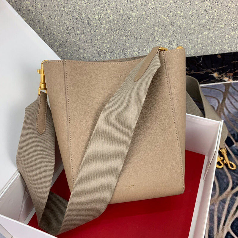 Front view of modern sleek women's handbag – women's premium purse