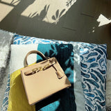  Classic handbag carried on shoulder