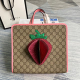 Side profile of refined statement women's handbag – women's premium purse