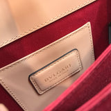Statement Vegan Leather Handbag - Signature Hardware Accents | Women's Designer-Inspired Purse #1768 - styled full view (image 7) of designer-inspired handbag