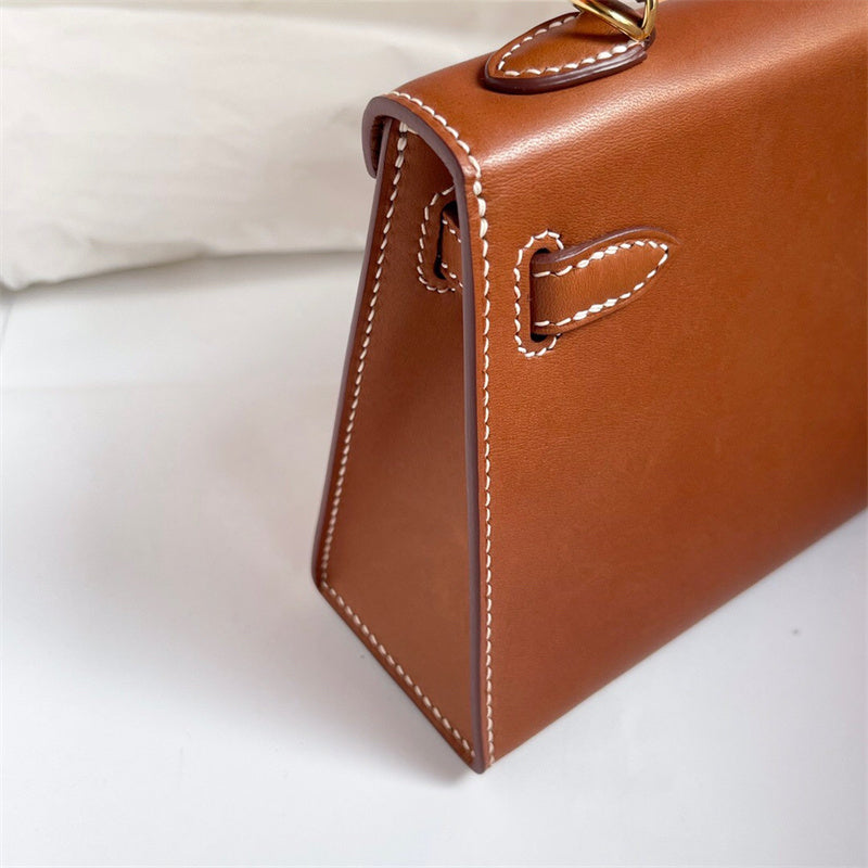 Close-up detail of sleek bag design