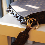 Top view of chic premium women's handbag – women's luxury handbag