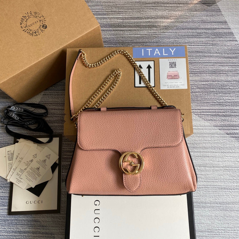 Front view of statement sleek women's handbag – women's statement bag