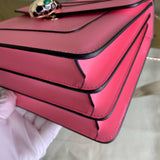 Bold Vegan Leather Handbag - Statement Silhouette | Women's Fashion Handbag #1692 - hardware and detail close-up (image 5) of designer-inspired handbag