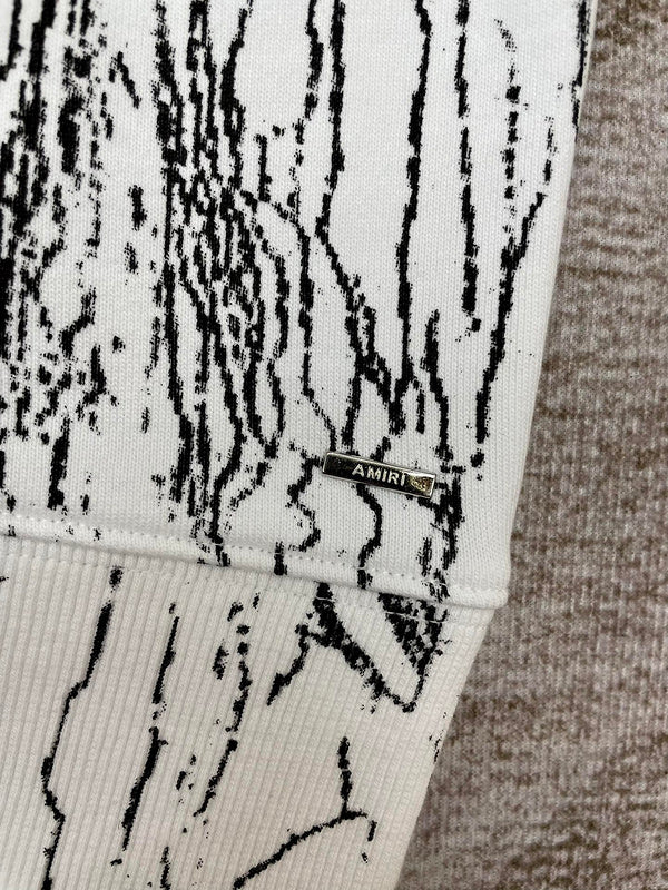 Amiri designer hoodie full view
