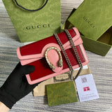 Front view of classic premium women's handbag – women's luxury accessory