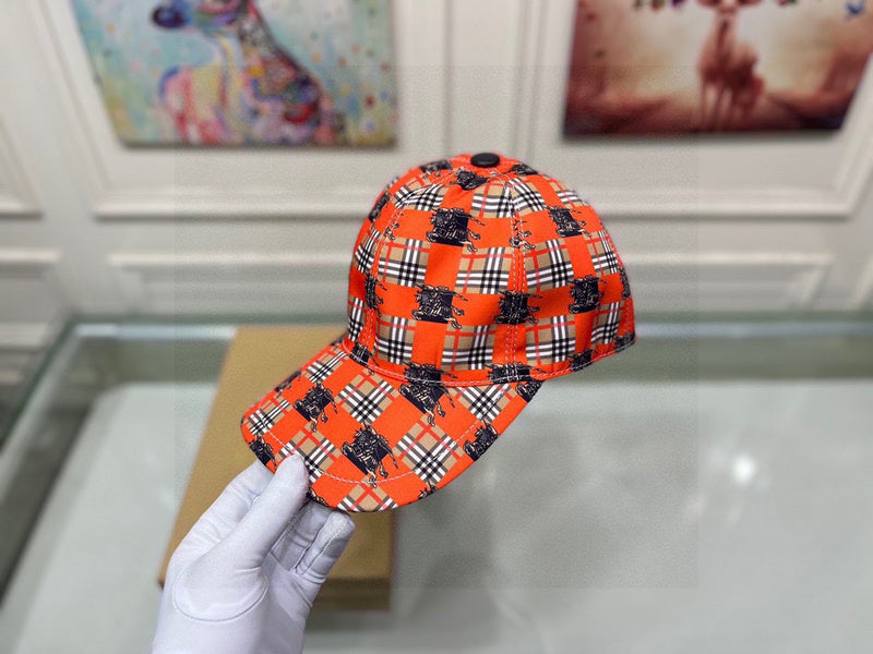 Full view of Burberry unisex cap