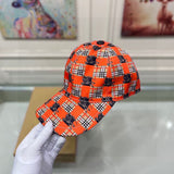 Full view of Burberry unisex cap