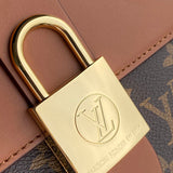 Side profile of elevated premium women's handbag – women's luxury handbag