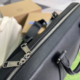 Handle and strap detail of classic structured women's handbag – women's designer-style accessory