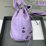 Effortless Faux Leather Handbag - Signature Hardware Accents | Women's Designer-Inspired Purse #313 - hardware and detail close-up (image 5) of designer-inspired handbag