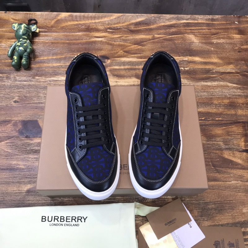 Burberry Red Low-Top Sneakers - Lifestyle Styling Shot