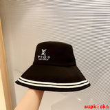 Close-up detail view of Louis Vuitton unisex cap