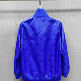 Side profile of Gucci luxury clothing with label-forward styling