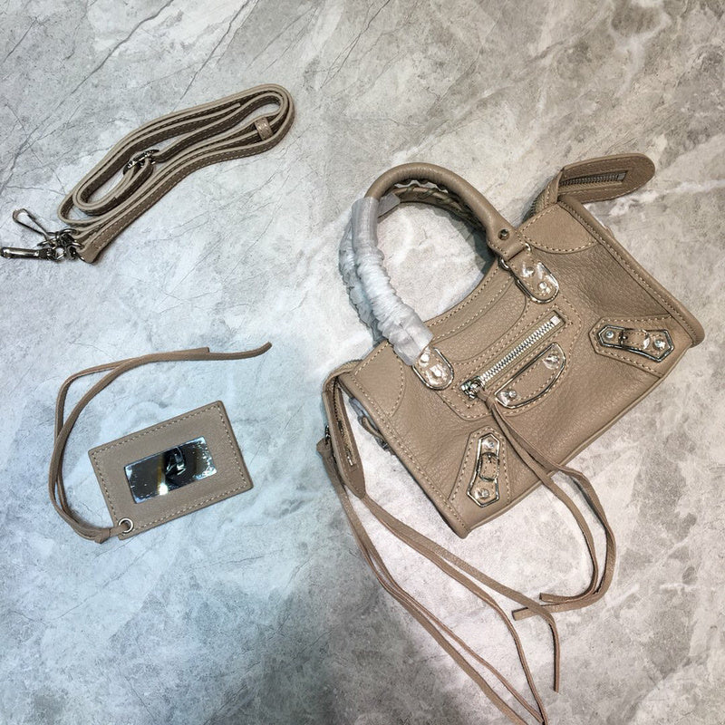 Statement Premium PU Leather Handbag - Versatile Everyday Design | Women's Designer-Inspired Purse #691 - front view (image 1) of designer-inspired handbag