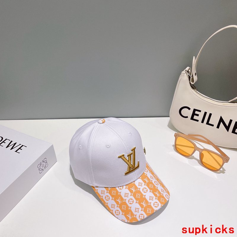 Side view of Louis Vuitton unisex cap