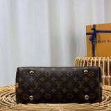 Styled lifestyle shot of statement classic women's handbag – women's luxury accessory