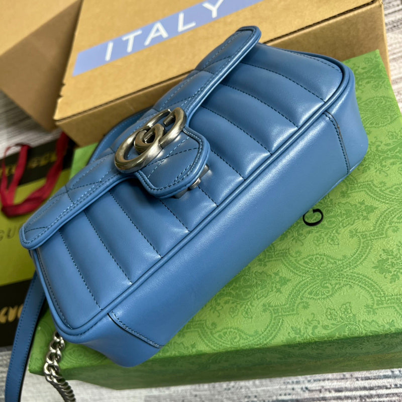 Back view of modern refined women's handbag – women's everyday handbag