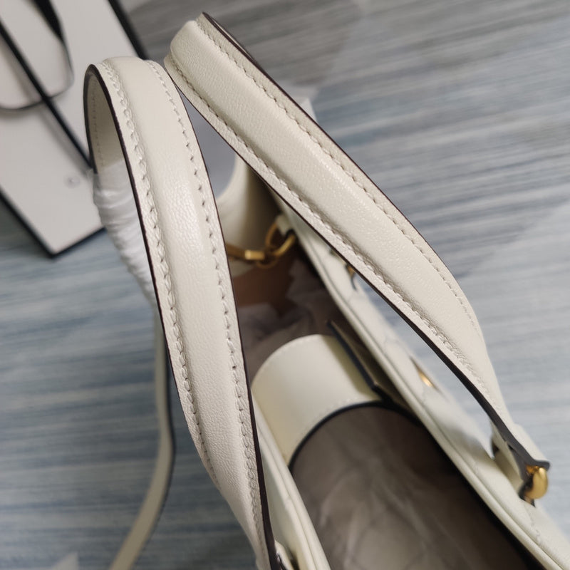 Interior view of chic sleek women's handbag – women's statement bag
