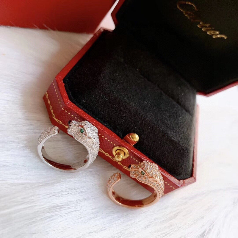 Angled view of Cartier unisex jewelry piece