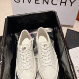 Givenchy Grey High-Top Sneakers - Front View