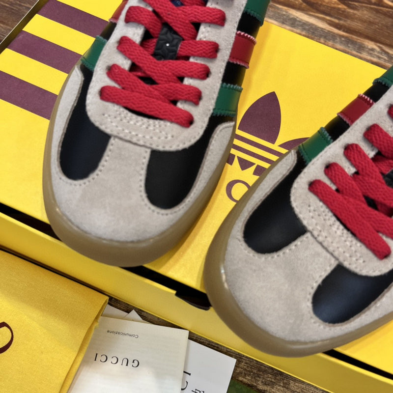 Gucci bold contrast luxury sneakers view 5 streetwear statement look