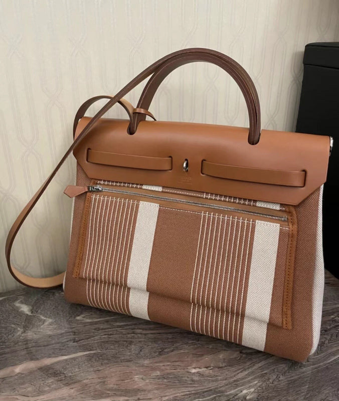 Polished bag shown from front angle
