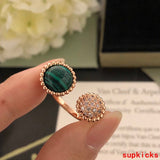 Angled view of Van Cleef & Arpels unisex jewelry piece