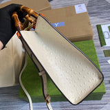 Top view of signature structured women's handbag – women's luxury accessory
