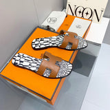 Hermès Nude Platform Sandals - Detail Shot of Craftsmanship