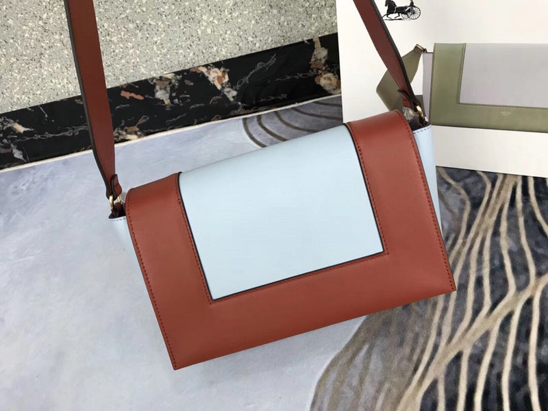Back view of refined polished women's handbag – women's premium purse