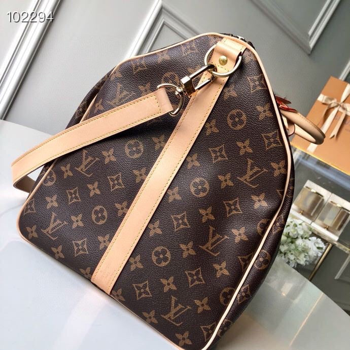Back view of signature premium women's handbag – women's luxury accessory