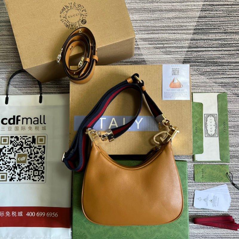 Front view of classic statement women's handbag – women's luxury accessory