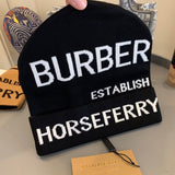 Front view of Burberry unisex cap