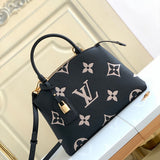 Side profile of elevated chic women's handbag – women's everyday handbag