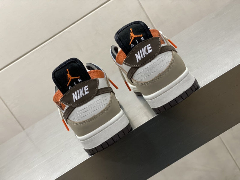Nike bold contrast luxury sneakers view 8 signature lace-up style