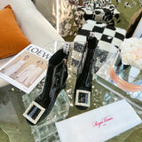 Roger Vivier luxury shoes close-up — premium authentic designer style