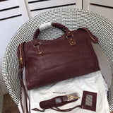 Top view of sleek everyday-luxe women's handbag – women's premium purse