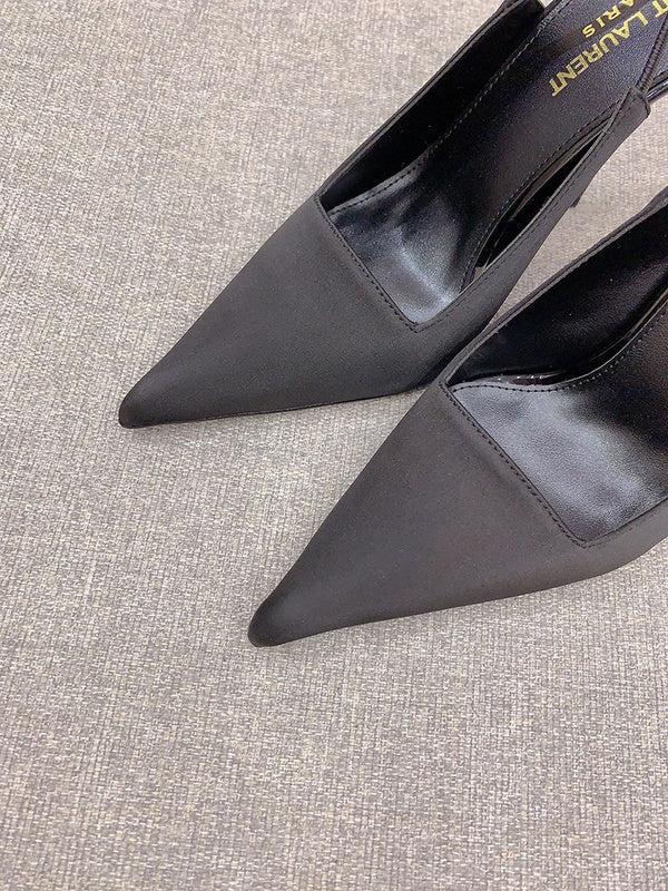 Saint Laurent luxury shoes close-up — premium authentic designer style