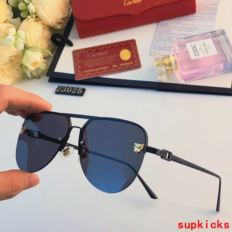 Full view of Cartier unisex sunglasses