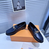 Louis Vuitton Burgundy Classic Ballet Flats - Lifestyle Styling Shot