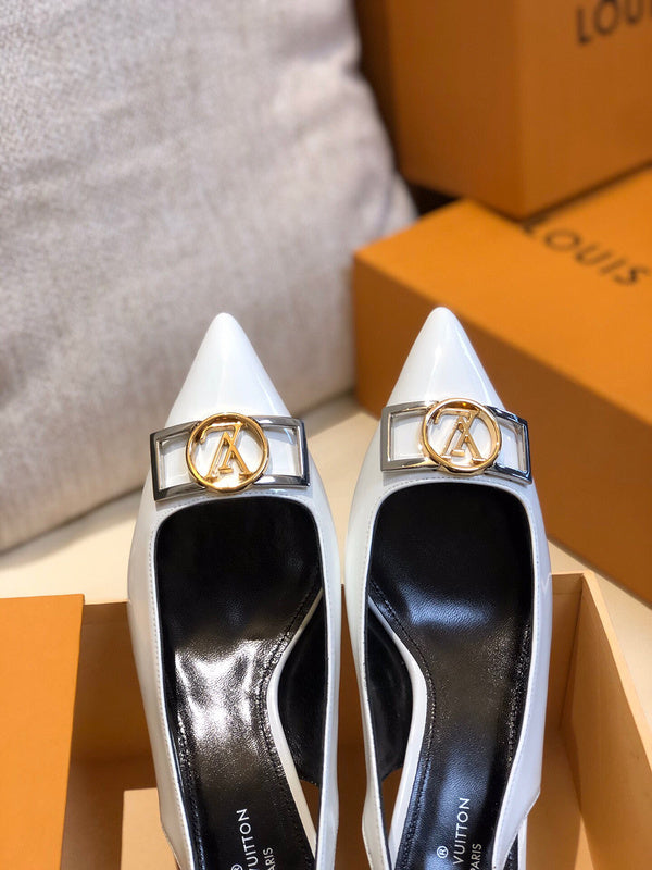 Louis Vuitton luxury shoes close-up — premium authentic designer style
