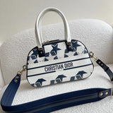 Close-up detail of statement everyday-luxe women's handbag – women's premium purse