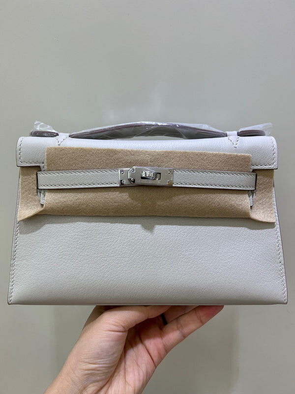 Streamlined bag shown from front angle