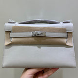Streamlined bag shown from front angle