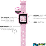 Close-up detail view of PlayZoom unisex watch
